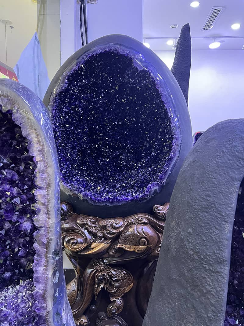 顶级紫晶洞恐龙蛋 紫晶洞品质分级通俗指南:四步法新手一眼看懂-玮晶山房