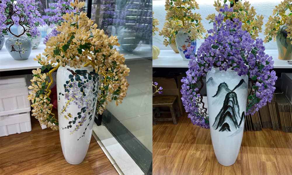 水晶发财树怎么选？碎石款和晶牙花瓶款有什么区别？